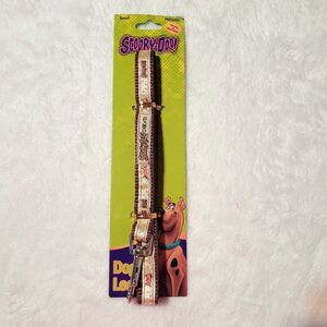 Scooby Doo Leash Name Character Paw Print Pattern Small 47 Inch L x 0.5 Inch New